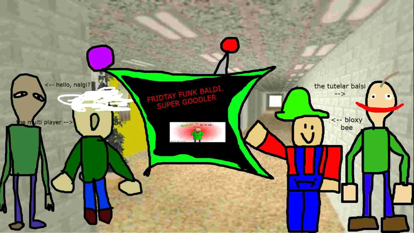 Fridtay Funk Baldi ; Kill Baldi [DEMO] Cover